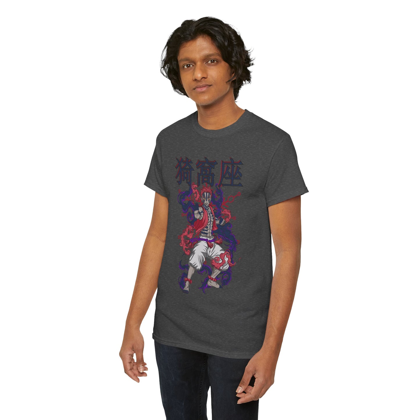 Akaza Blood Demon Art T-Shirt | Anime-Graphic Streetwear Tee