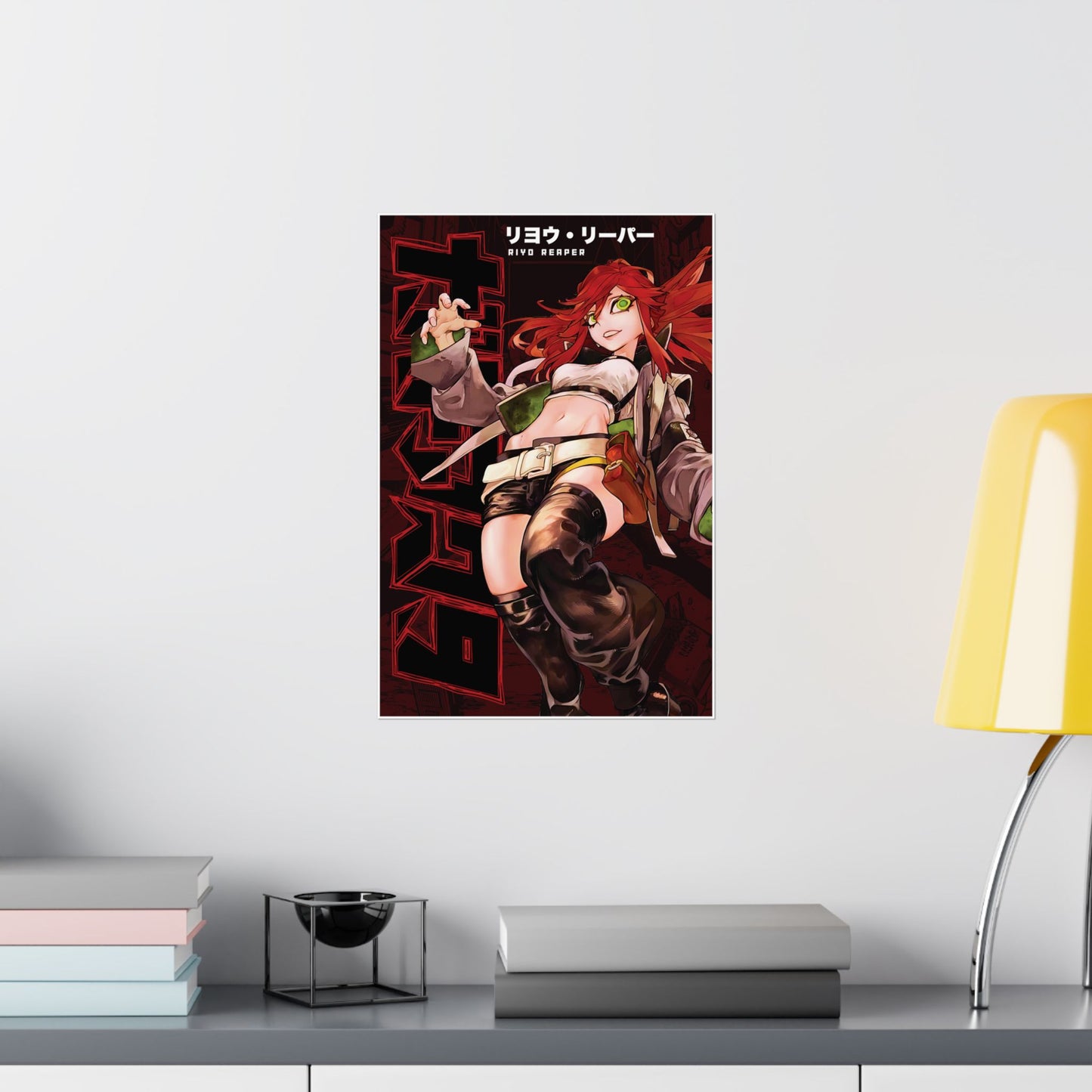 Riyo Reaper Matte Vertical Poster | Anime-Inspired Wall Art Manga Decor