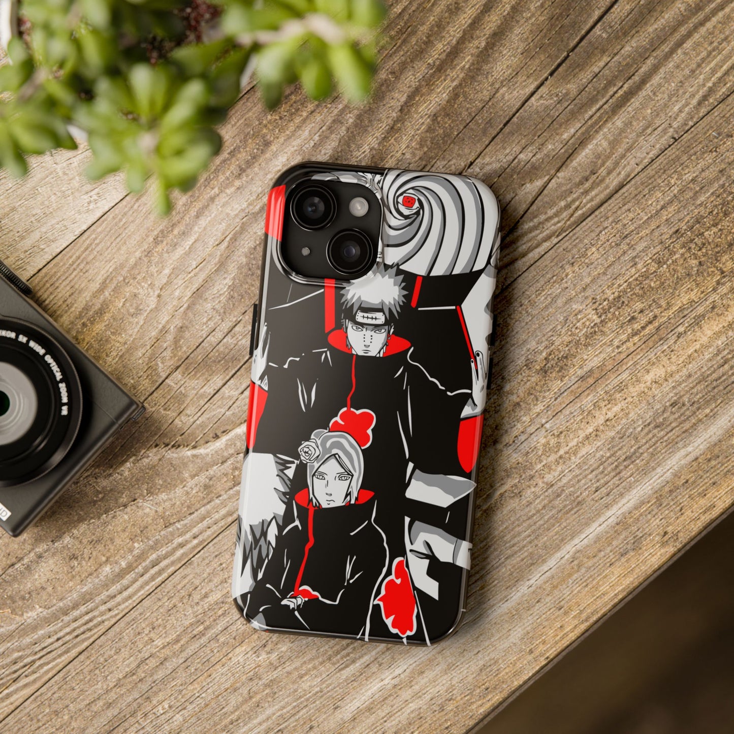 Akatsuki Phone Case | Anime-Inspired Protective Case | Double Layered iPhone & Samsung Cover | Otaku Manga Case