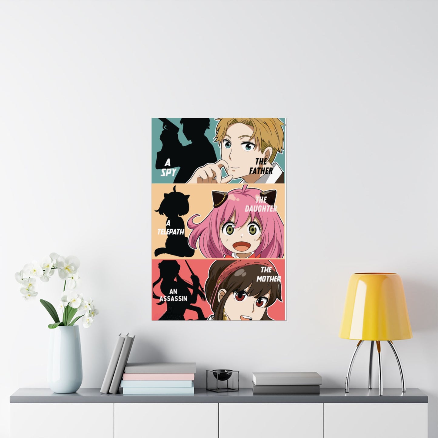 The Forgers Matte Vertical Poster | Spy x Family Anime Wall Art