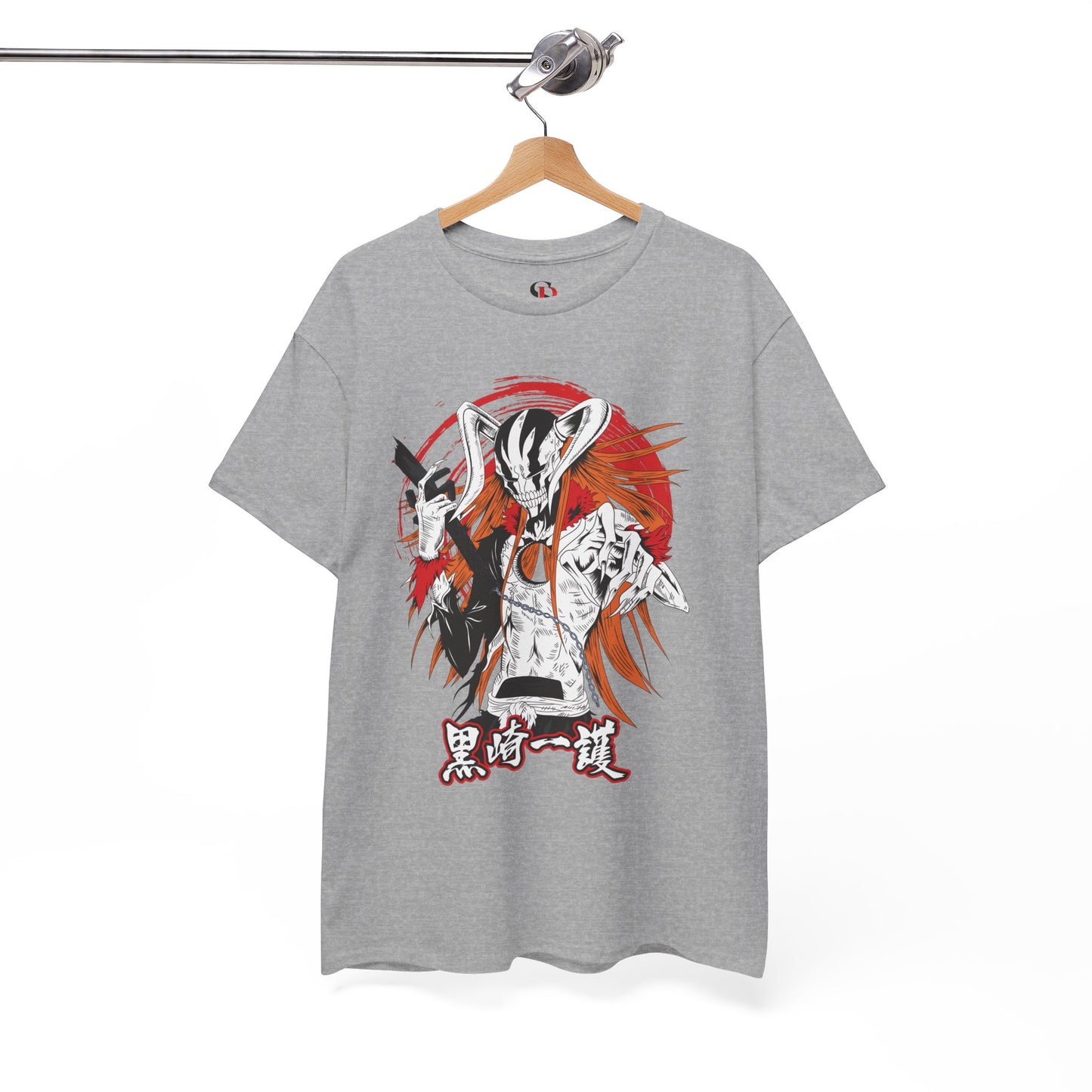 Ichigo Vasto Lorde Unisex Heavy Cotton T-Shirt | Bleach Anime Streetwear Tee