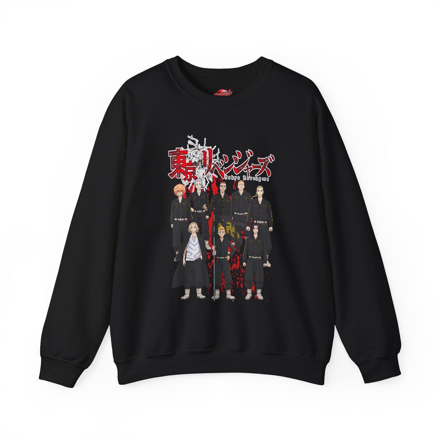 Toman Gang Elites Unisex Heavy Blend Crewneck Sweatshirt | Anime-Inspired Streetwear Graphic Sweater