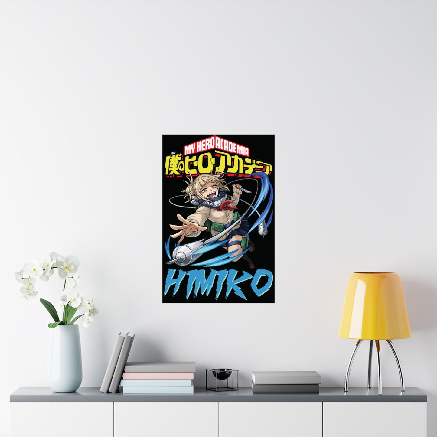 Himiko Toga Vertical Matte Poster | Anime-Inspired Wall Art | Villain Room Decor