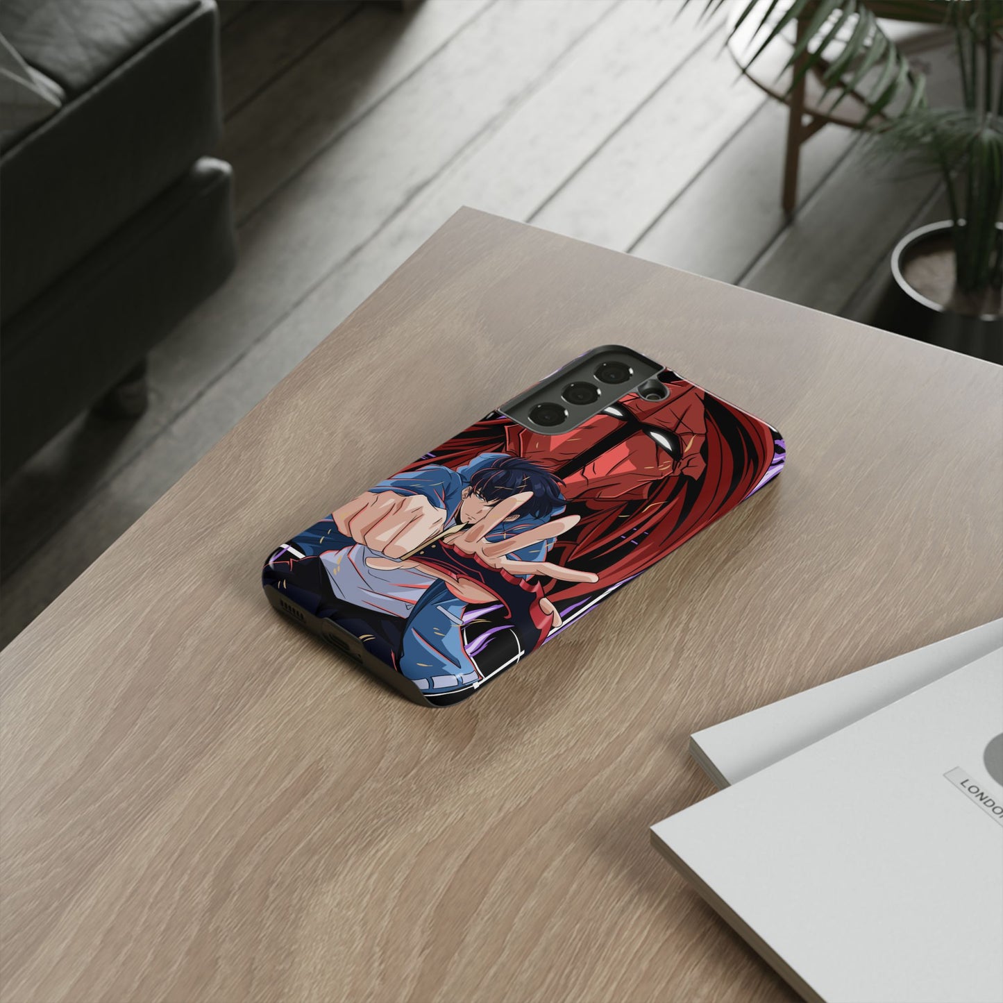 Sung Jin-Woo Igris’ Command Double Layered Phone Case | Shadow Army Anime-Inspired Protective Case for iPhone & Samsung