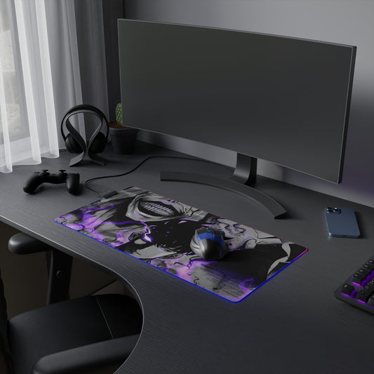 Shadow Monarch LED Gaming Mouse Pad