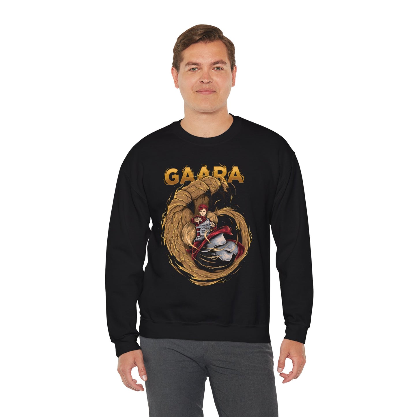 Gaara “Sand Coffin” Unisex Heavy Crewneck | Naruto Streetwear Sweatshirt