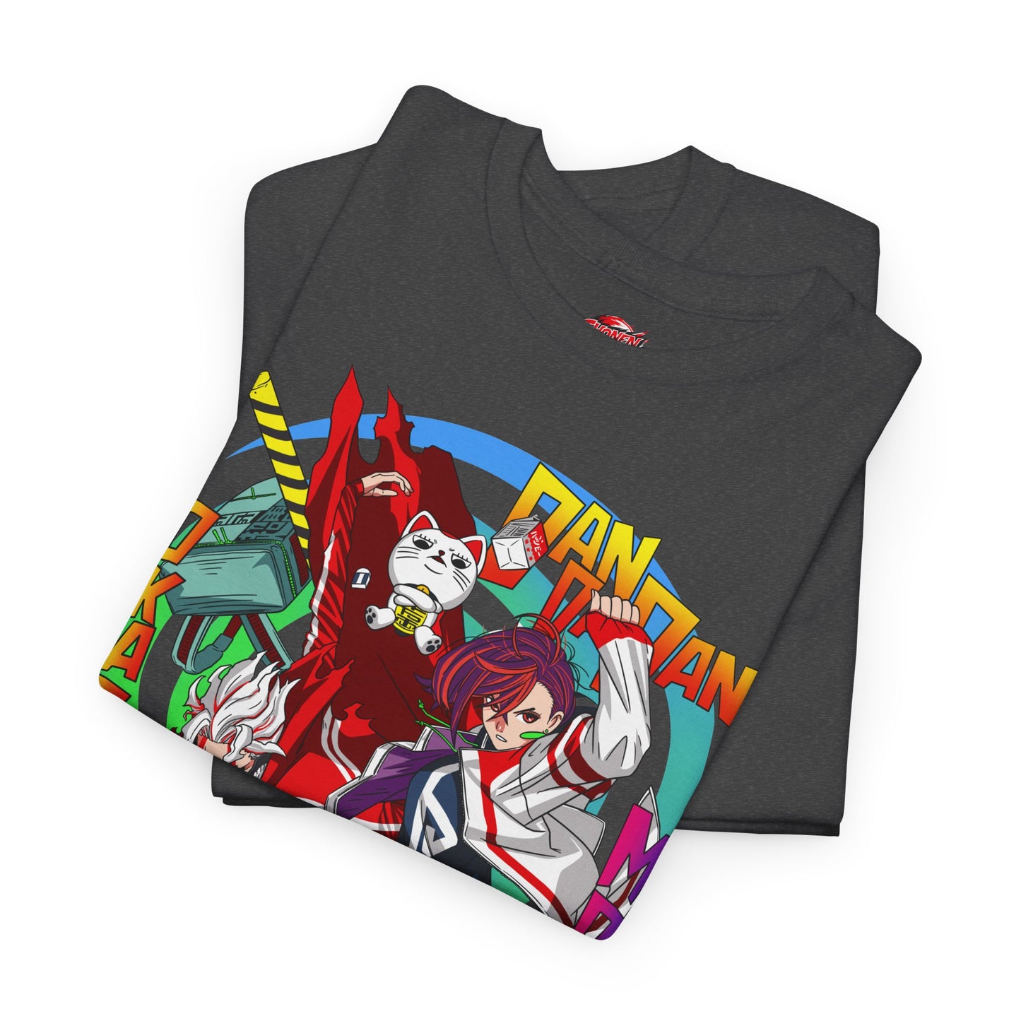Okarun x Momo Unisex Heavy Cotton T-Shirt | Anime-Inspired Streetwear Tee