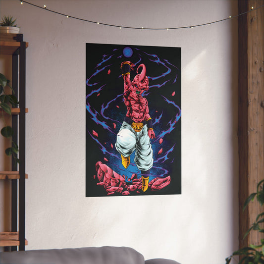 Majin Buu III Matte Vertical Poster | Dragon Ball Z-Inspired Wall Art