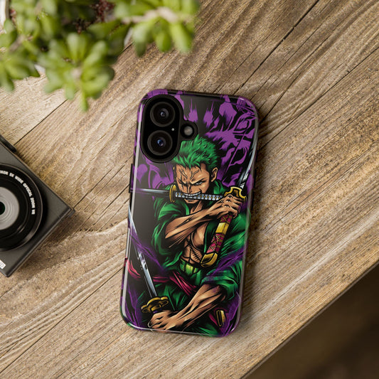 Demon Aura Zoro Double Layered Phone Case