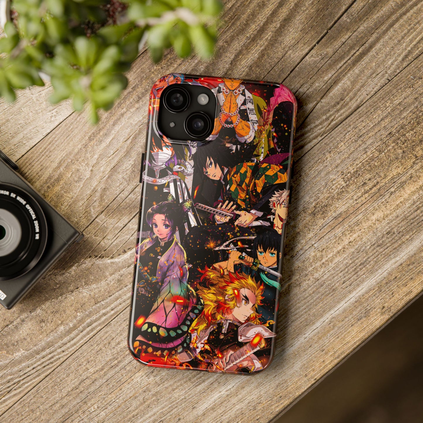 Hashira Collage Anime Phone Case | Anime-Inspired Protective Cover | Double Layer iPhone & Samsung Case