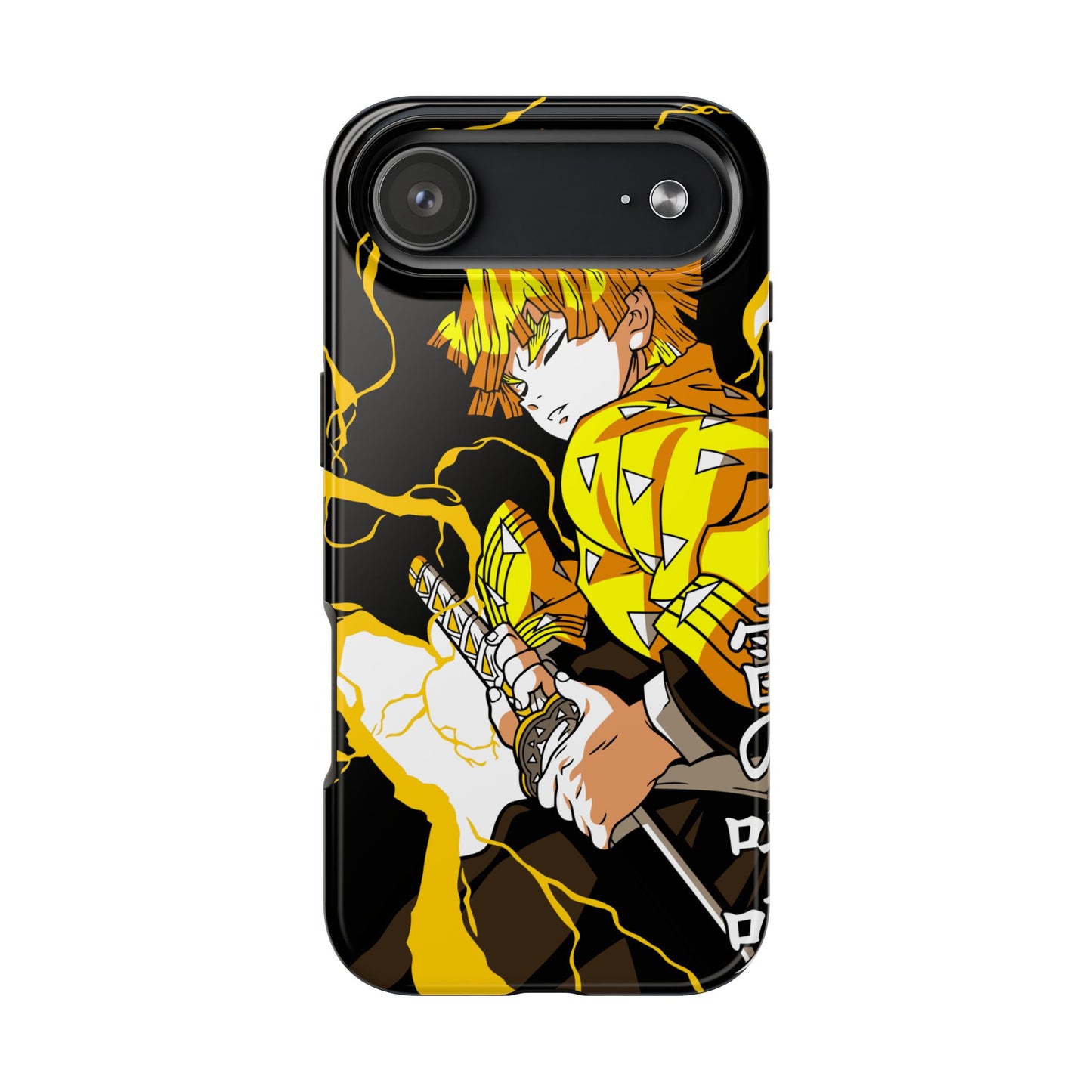 Sleeping Zenitsu Anime Phone Case | Anime-Inspired Protective Cover | Double Layer Otaku Case