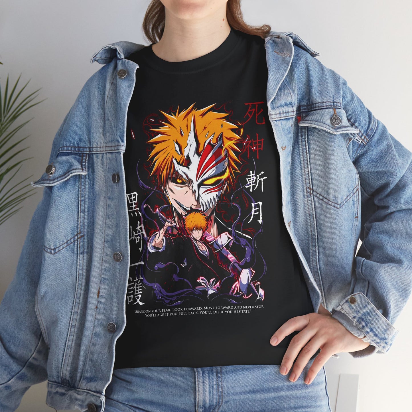 Ichigo TYBW Unisex Heavy Cotton T-Shirt | Bleach Thousand-Year Blood War Anime Streetwear