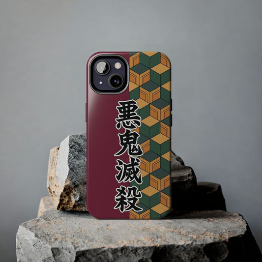 Water Pillar Haori Double Layered Phone Case