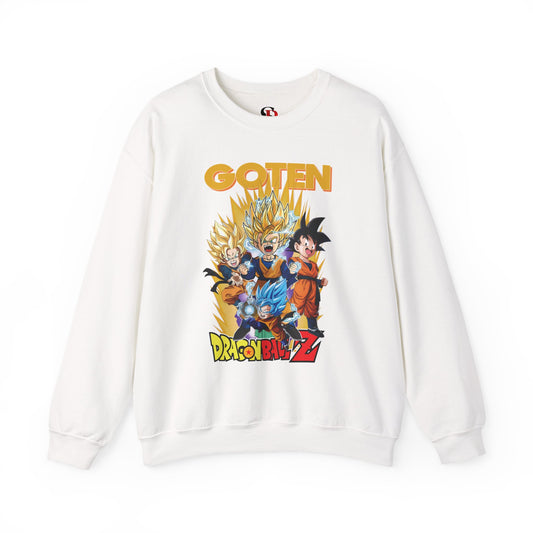 Goten “Next Gen Saiyan” Unisex Heavy Crewneck | Dragon Ball Z Streetwear Sweatshirt