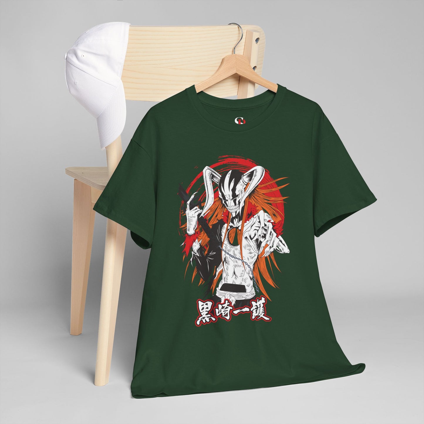 Ichigo Vasto Lorde Unisex Heavy Cotton T-Shirt | Bleach Anime Streetwear Tee