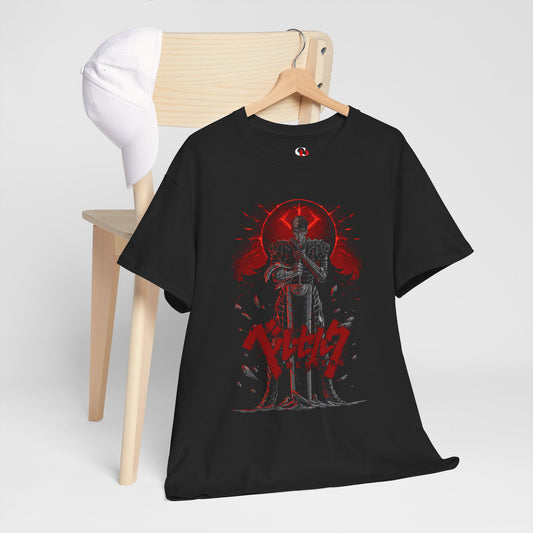 Berserk Unisex Heavy Cotton T-Shirt | Dark Anime Streetwear Tee