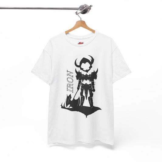 Elite Knight Iron Unisex Heavy Cotton T-Shirt | Anime-Inspired Streetwear Graphic Tee | Shadow Army Shirt