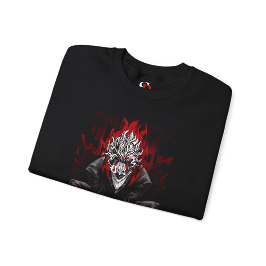 Okarun “Turbo Granny Mode” Unisex Heavy Crewneck | Dandadan Streetwear Sweatshirt