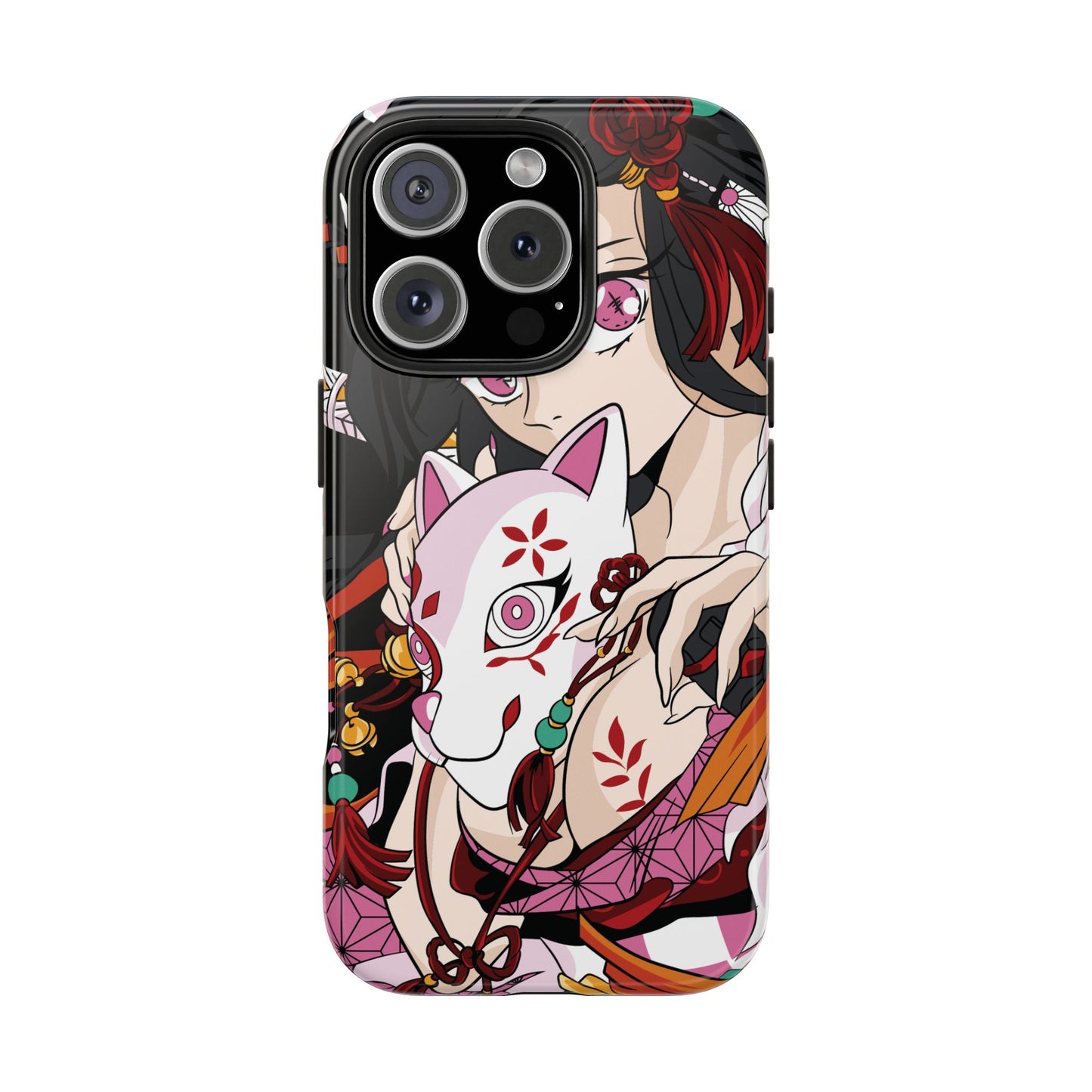 Demon Nezuko Anime Phone Case | Anime-Inspired Protective Cover | Double Layer Otaku Case