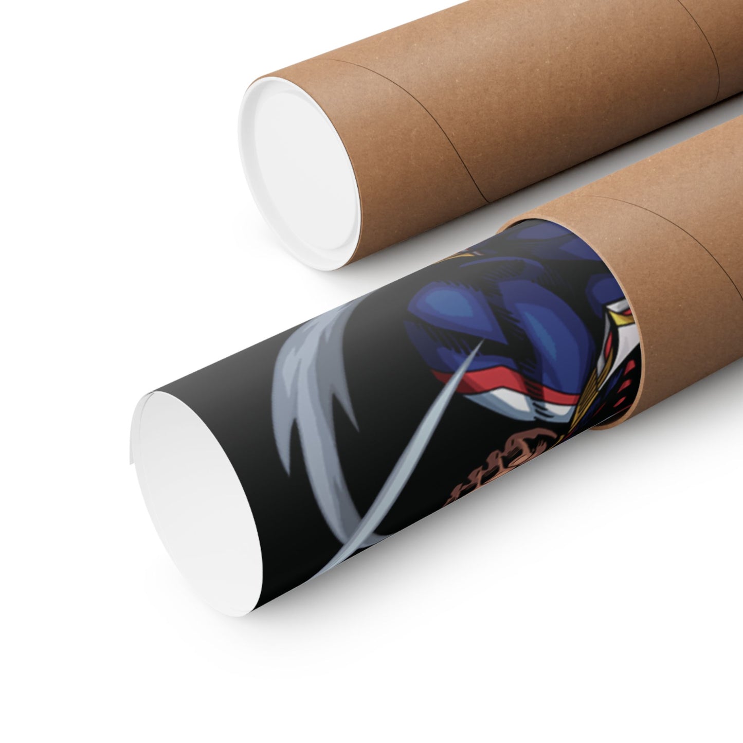 All Might Poster | Anime-Inspired Wall Art | Symbol of Peace Decor | Otaku Room Manga Print