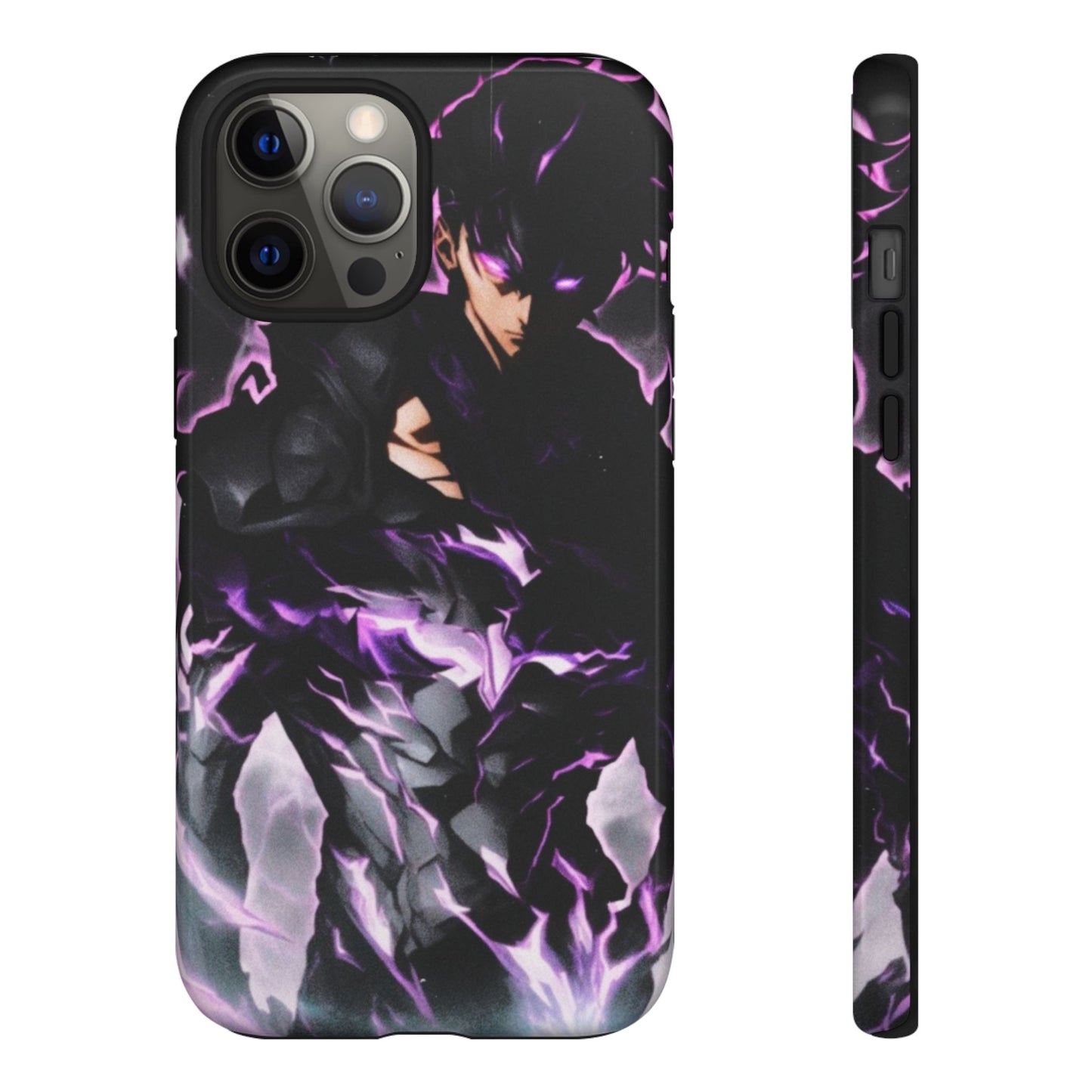 Sung Jin-Woo Shadow Monarch Awakening Double Layered Phone Case | Anime-Insired Protective Case for iPhone & Samsung
