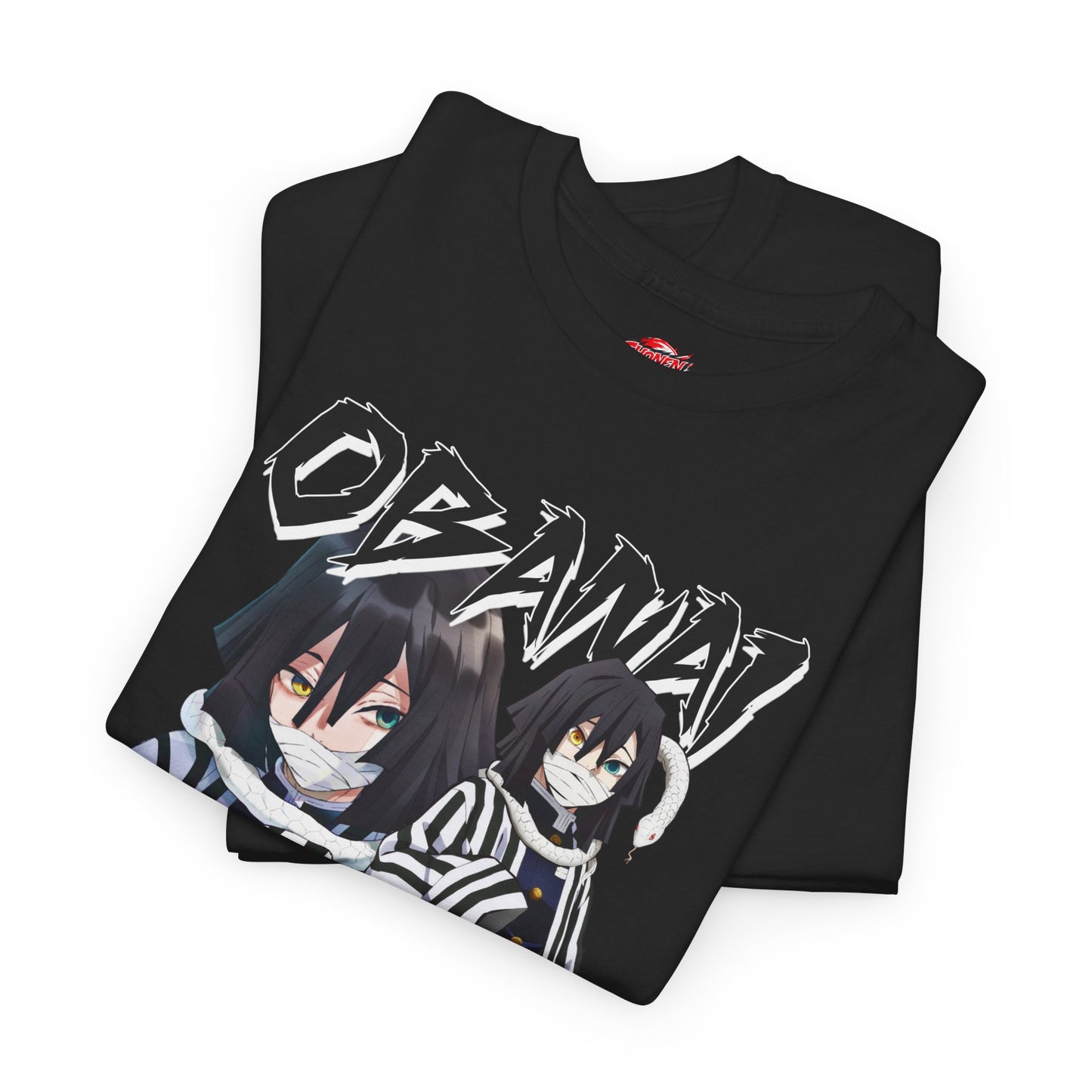 Obanai Iguro Serpent Hashira T-Shirt | Anime-Inspired Streetwear | Unisex Manga Tee