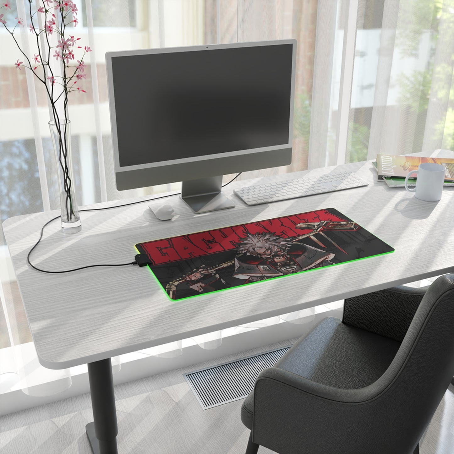 Rudo Surebrec IV LED Gaming Mouse Pad | Anime-Inspired Desk Mat