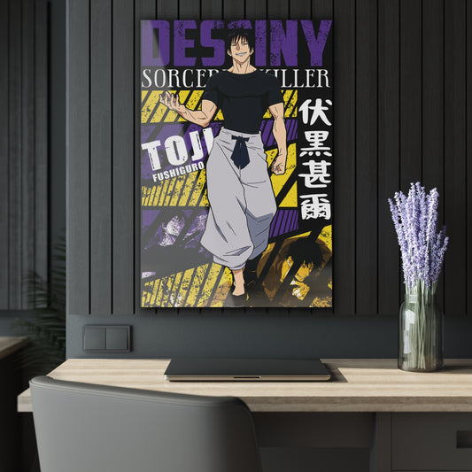 Sorcerer Killer Toji Fushiguro Acrylic Print