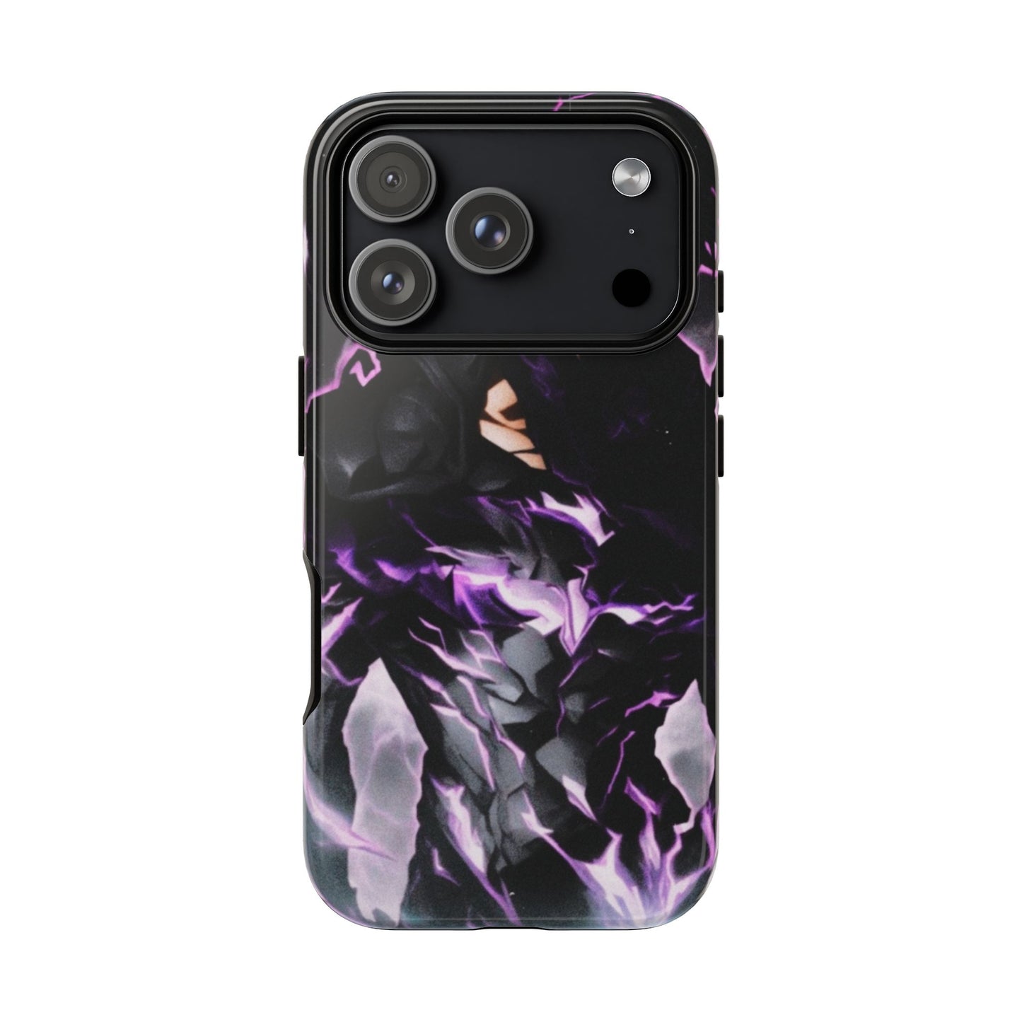 Sung Jin-Woo Shadow Monarch Awakening Double Layered Phone Case | Anime-Insired Protective Case for iPhone & Samsung