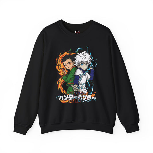 Gon & Killua Duo Unisex Heavy Blend Crewneck Sweatshirt