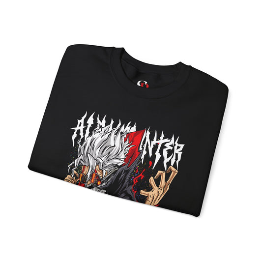 Okarun “Turbo Granny Mode II” Unisex Heavy Crewneck | Dandadan Streetwear Sweatshirt