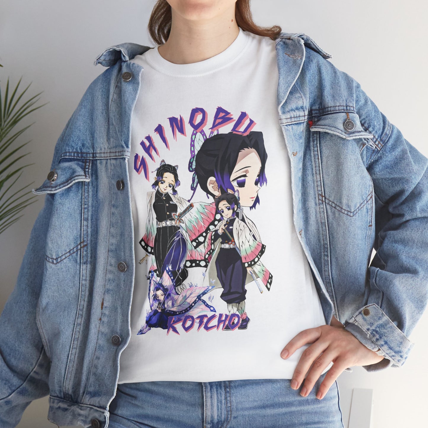 Shinobu Kocho Insect Hashira T-Shirt | Anime-Inspired Streetwear Tee