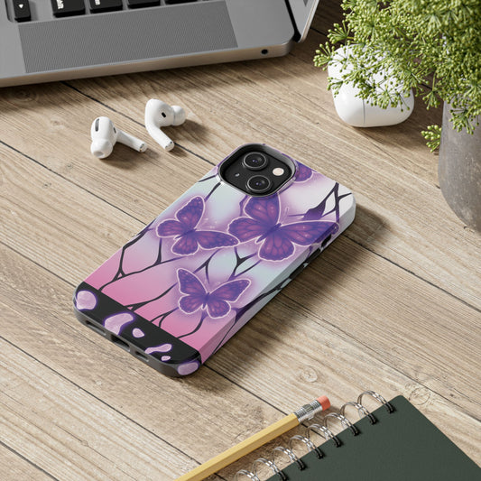 Insect Haori “Butterfly Dream” Double Layered Phone Case