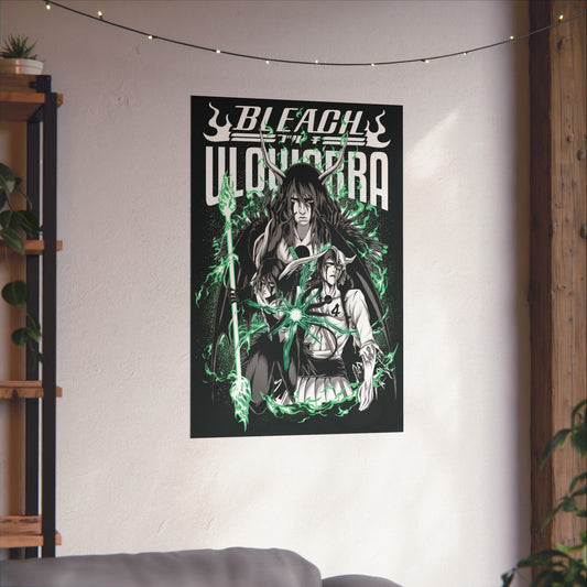 Ulquiorra Cifer Matte Vertical Poster | Bleach Anime Wall Art