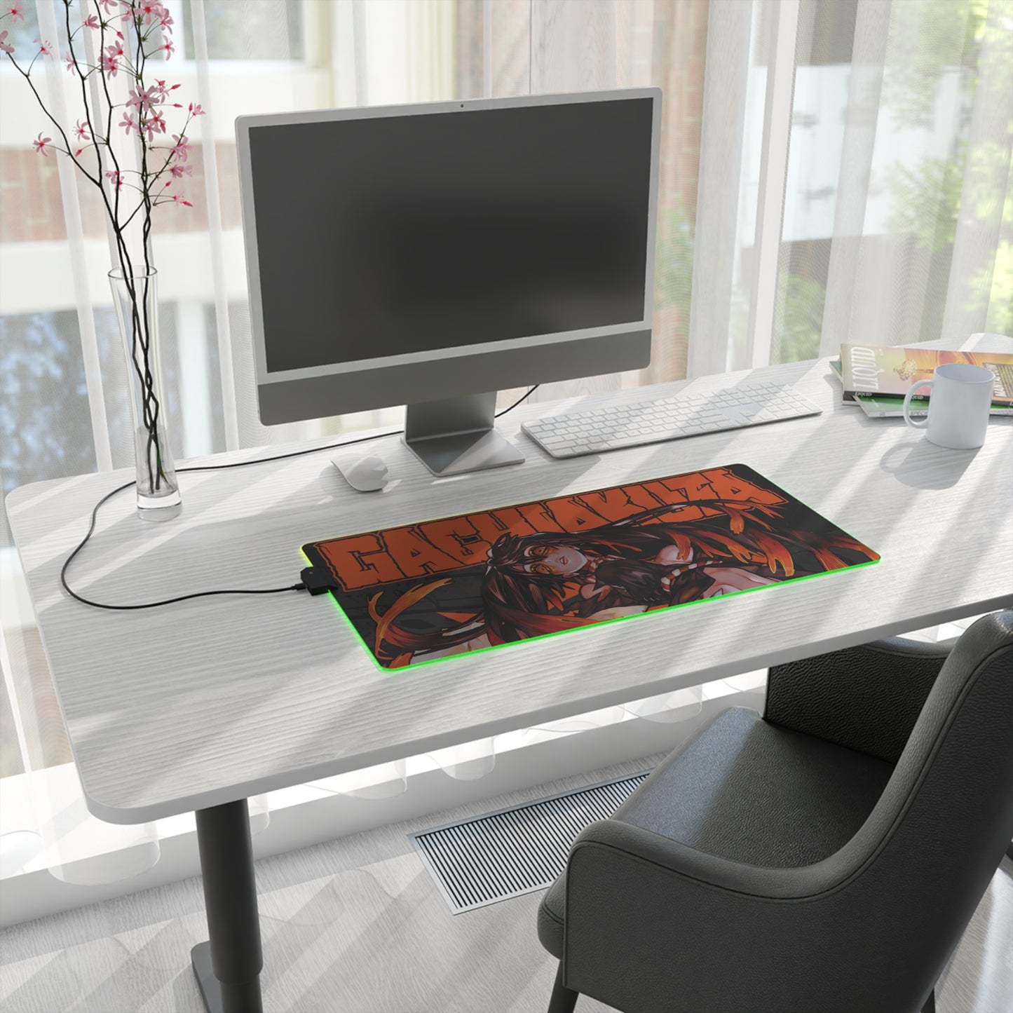 Amo Empool II LED Gaming Mouse Pad | Anime-Inspired Desk Mat