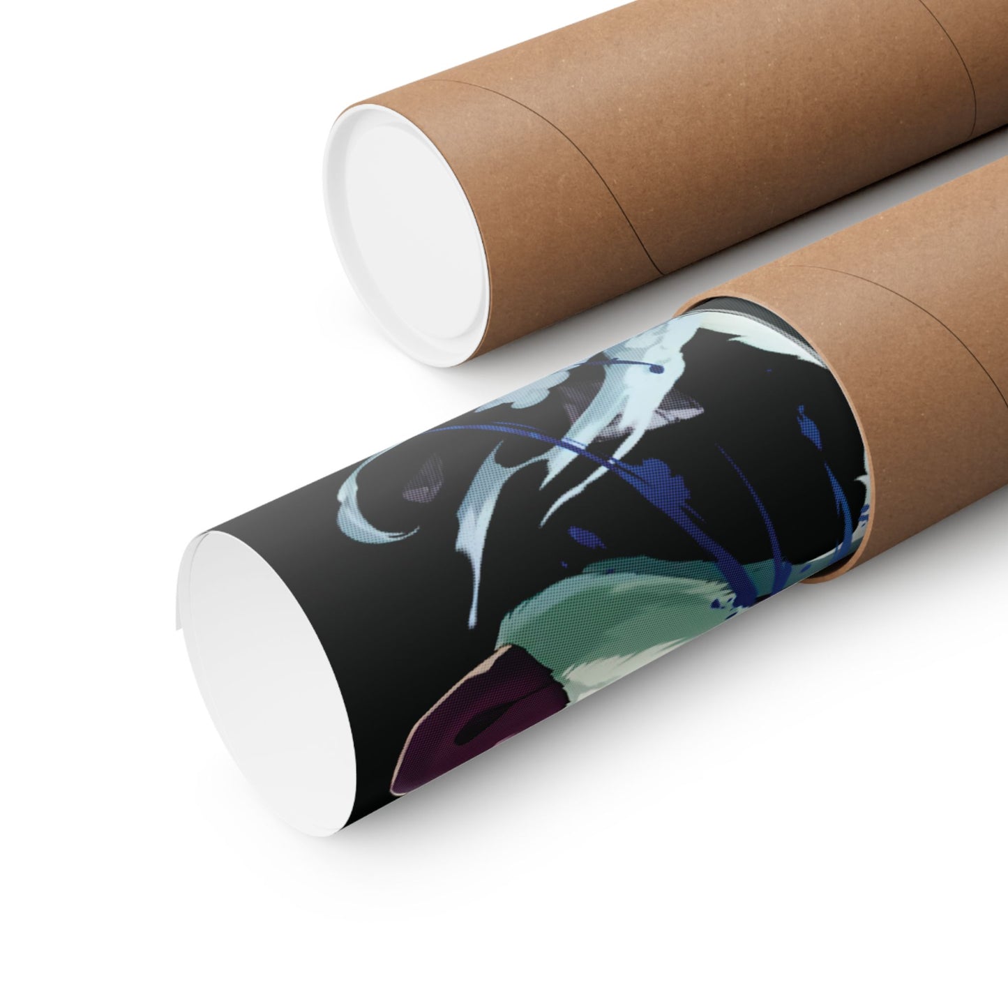 Aki x Fox Devil Matte Vertical Poster | Anime-Inspired Wall Art