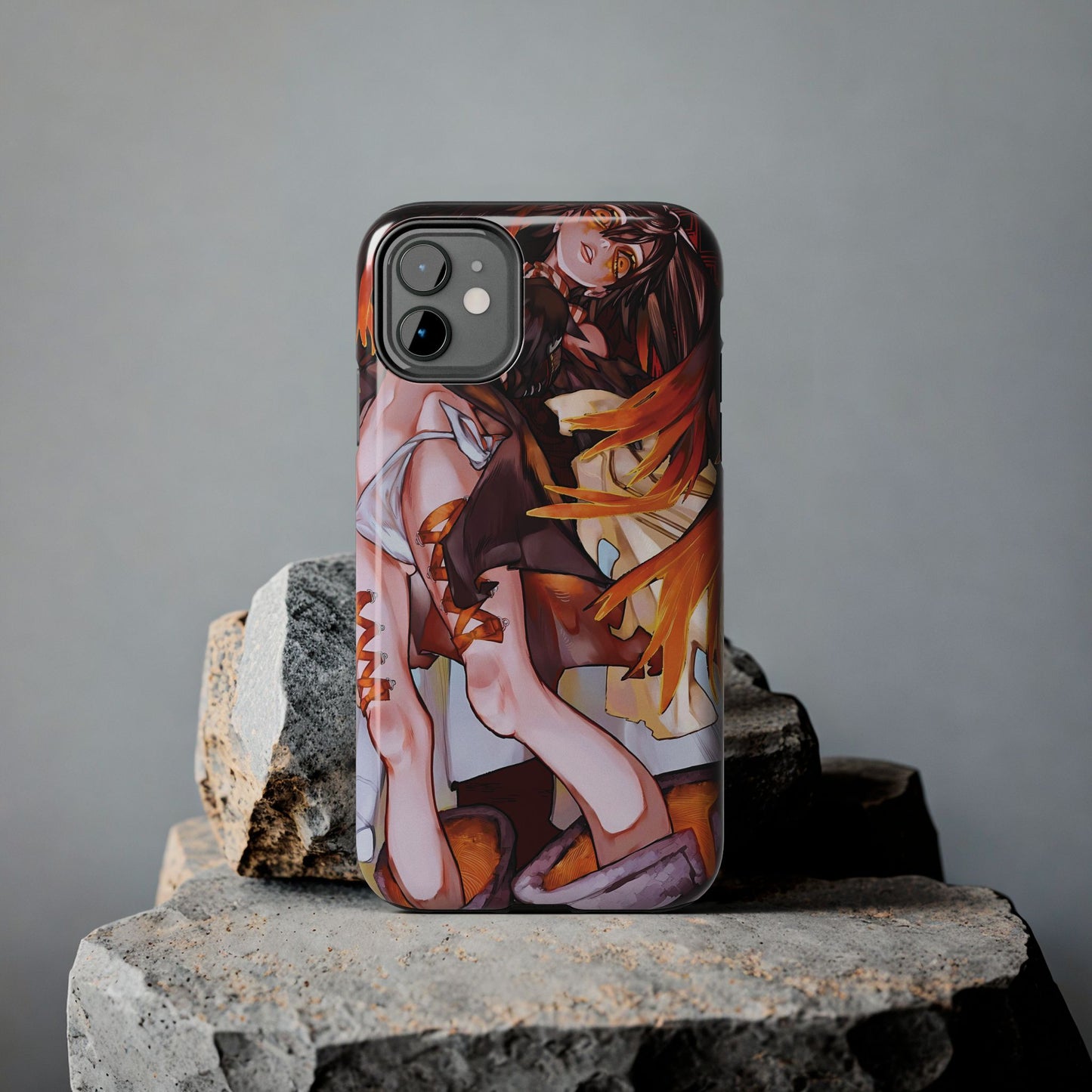 Amo Empool Personalizable Double Layered Phone Case | Anime-Inspired Protective Case for IPhone & Samsung