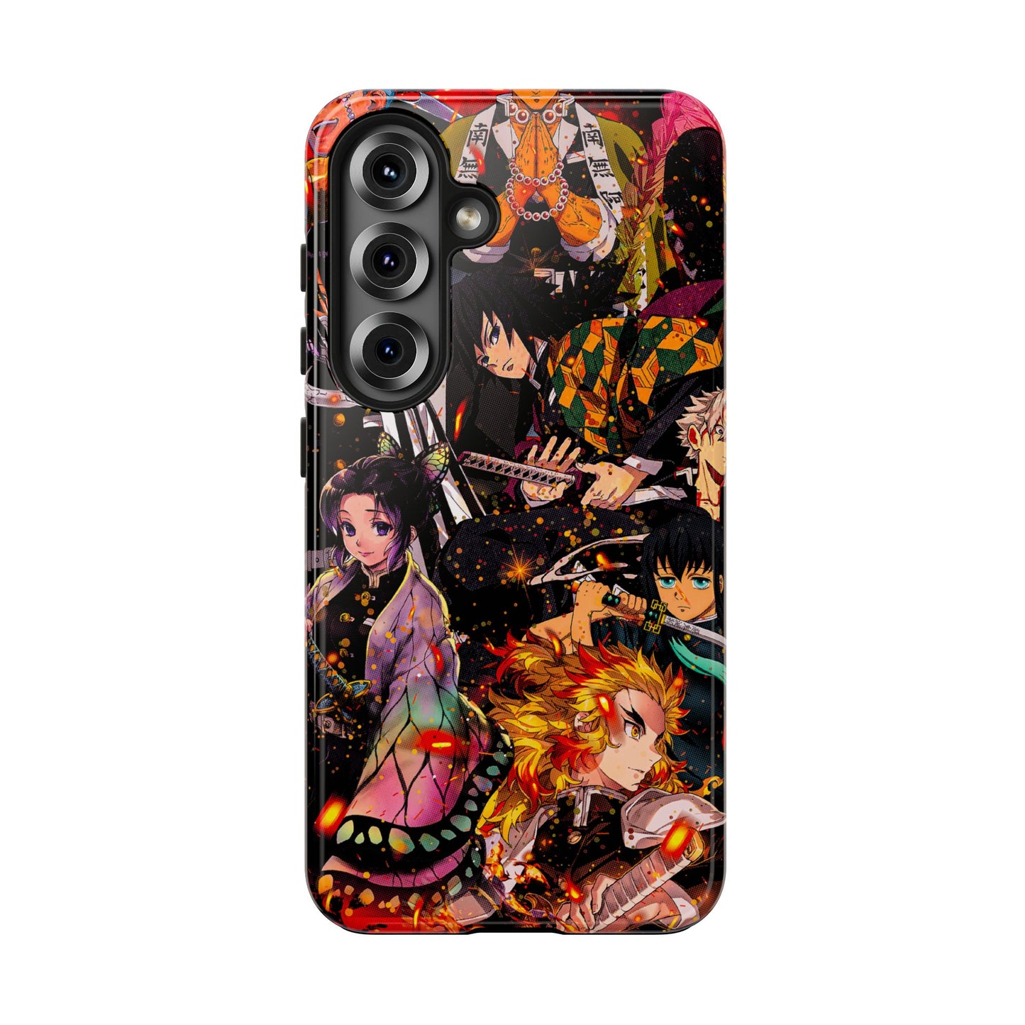 Hashira Collage Anime Phone Case | Anime-Inspired Protective Cover | Double Layer iPhone & Samsung Case