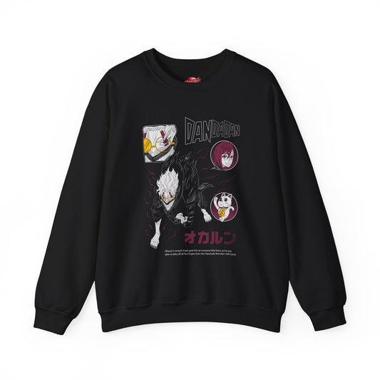 Okarun “Turbo Granny Mode II” Unisex Heavy Crewneck | Anime-Inspired Streetwear Sweatshirt