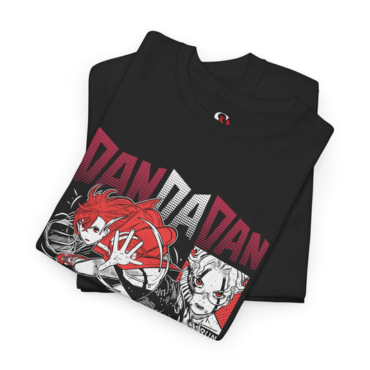 Momo Ayase Battle Of The Occult Unisex Heavy Cotton T-Shirt | Dandadan Anime Streetwear Tee