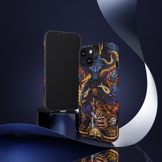 Cursed Dragon Oni Kaido Double Layered Phone Case