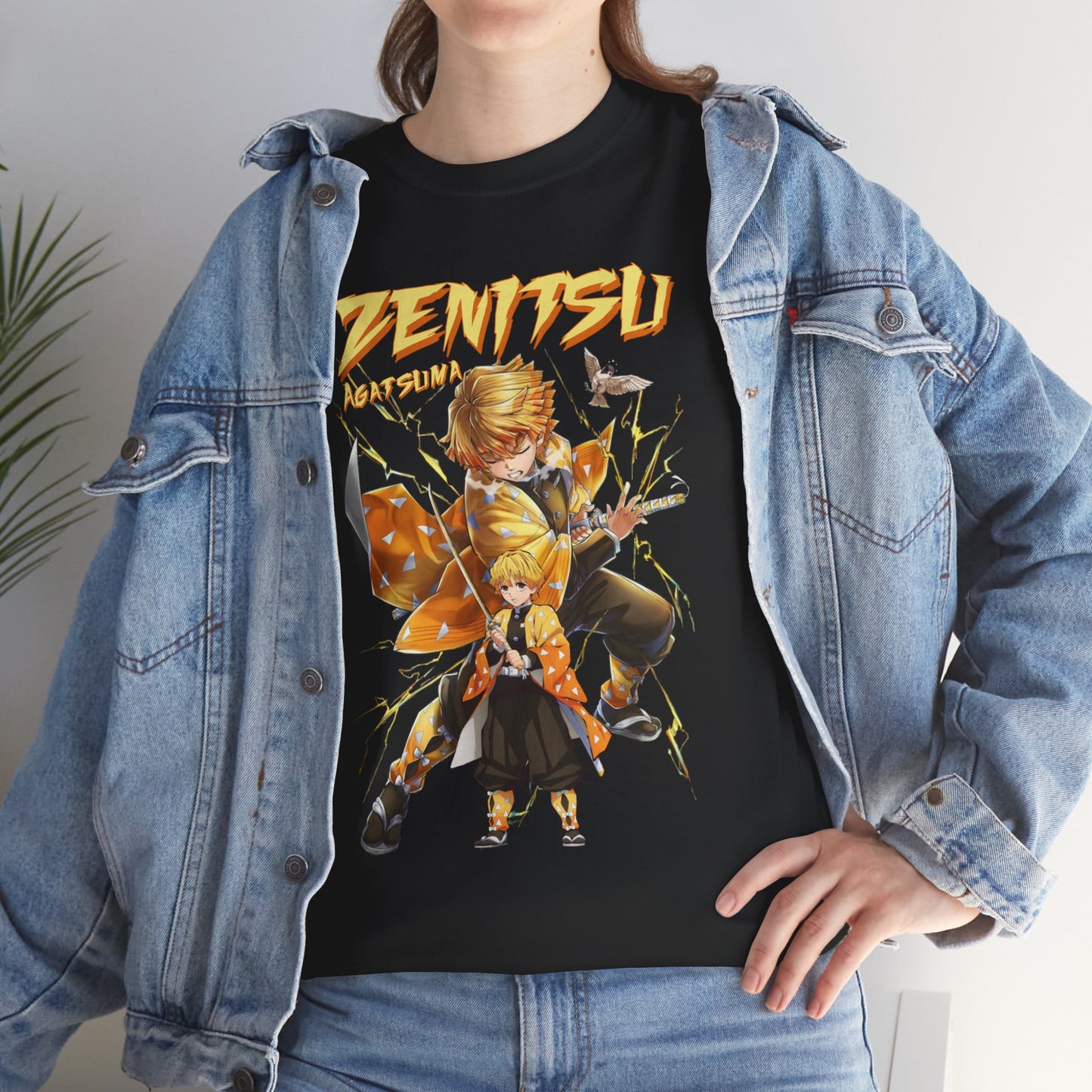 Zenitsu Agatsuma Thunder Breathing T-Shirt | Anime-Inspired Streetwear Tee