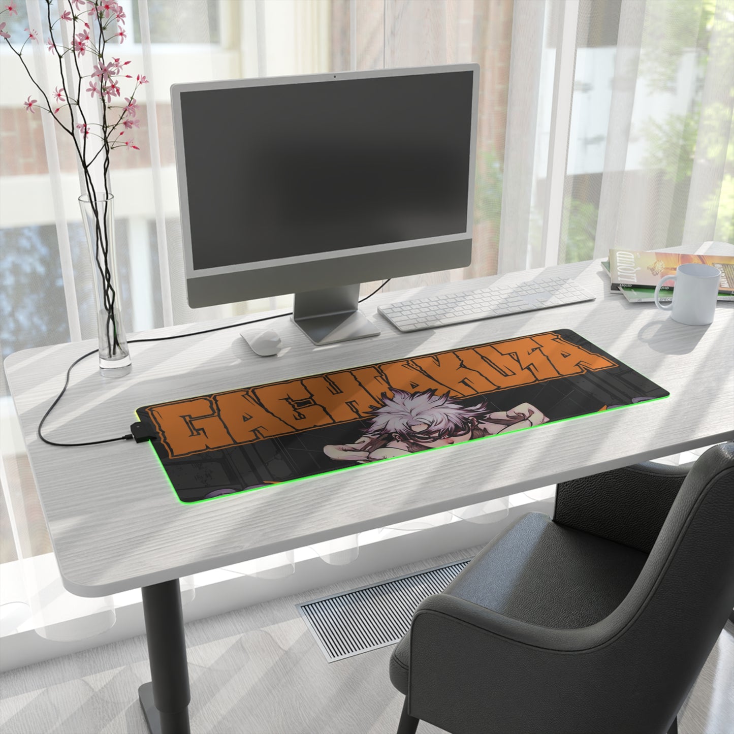 Rudo Surebrec III LED Gaming Mouse Pad | Anime-Inspired Desk Mat