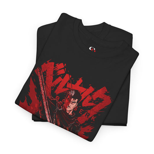 Guts Eclipse Rage Unisex Heavy Cotton T-Shirt | Berserk Anime Streetwear Tee
