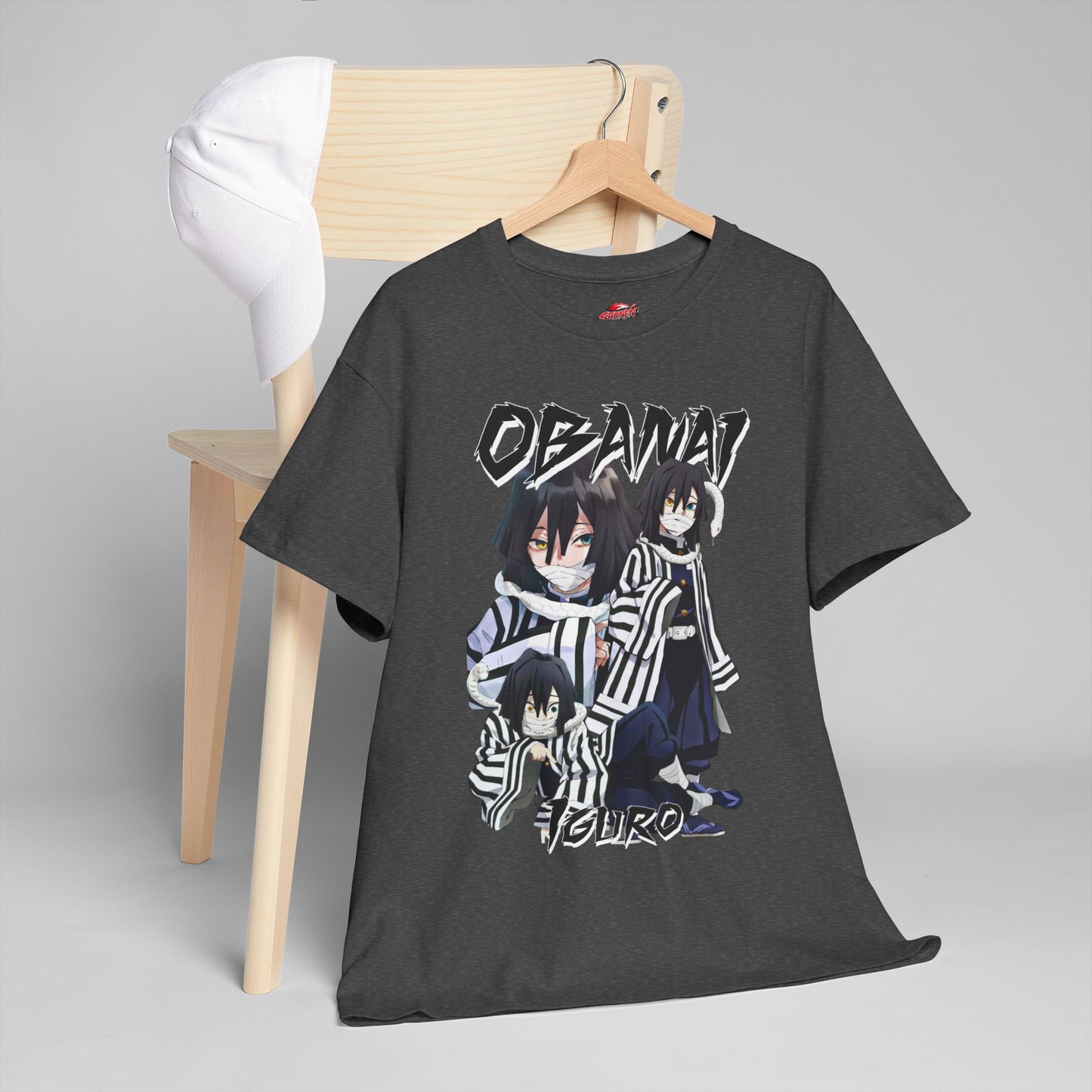 Obanai Iguro Serpent Hashira T-Shirt | Anime-Inspired Streetwear | Unisex Manga Tee