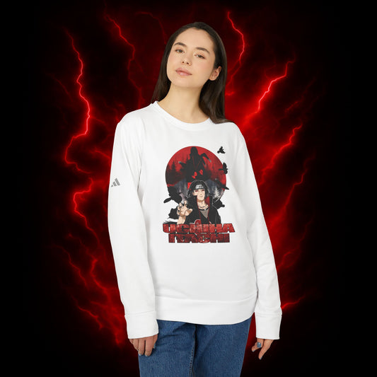 Itachi Uchiha Adidas Unisex Fleece Crewneck Sweatshirt