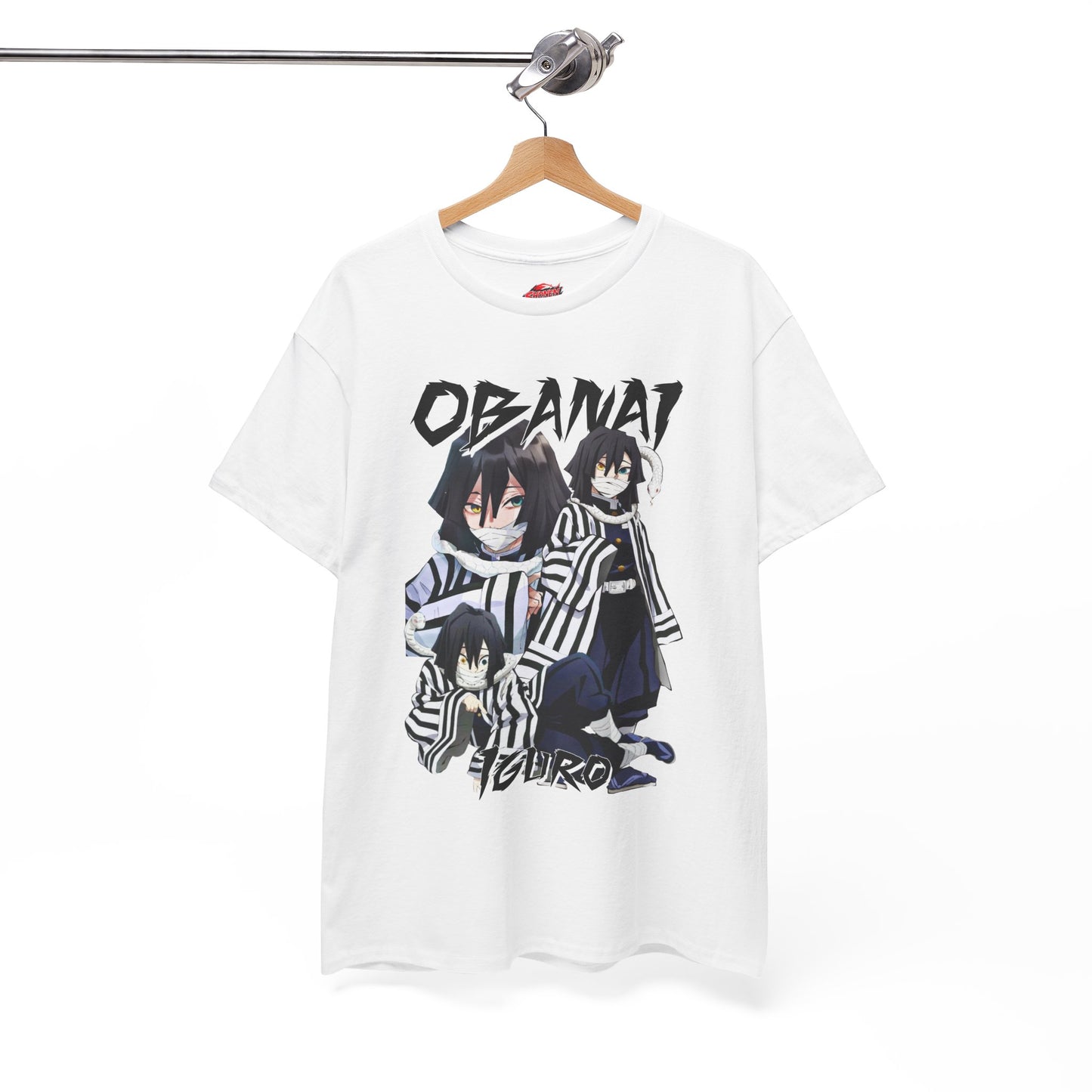 Obanai Iguro Serpent Hashira T-Shirt | Anime-Inspired Streetwear | Unisex Manga Tee
