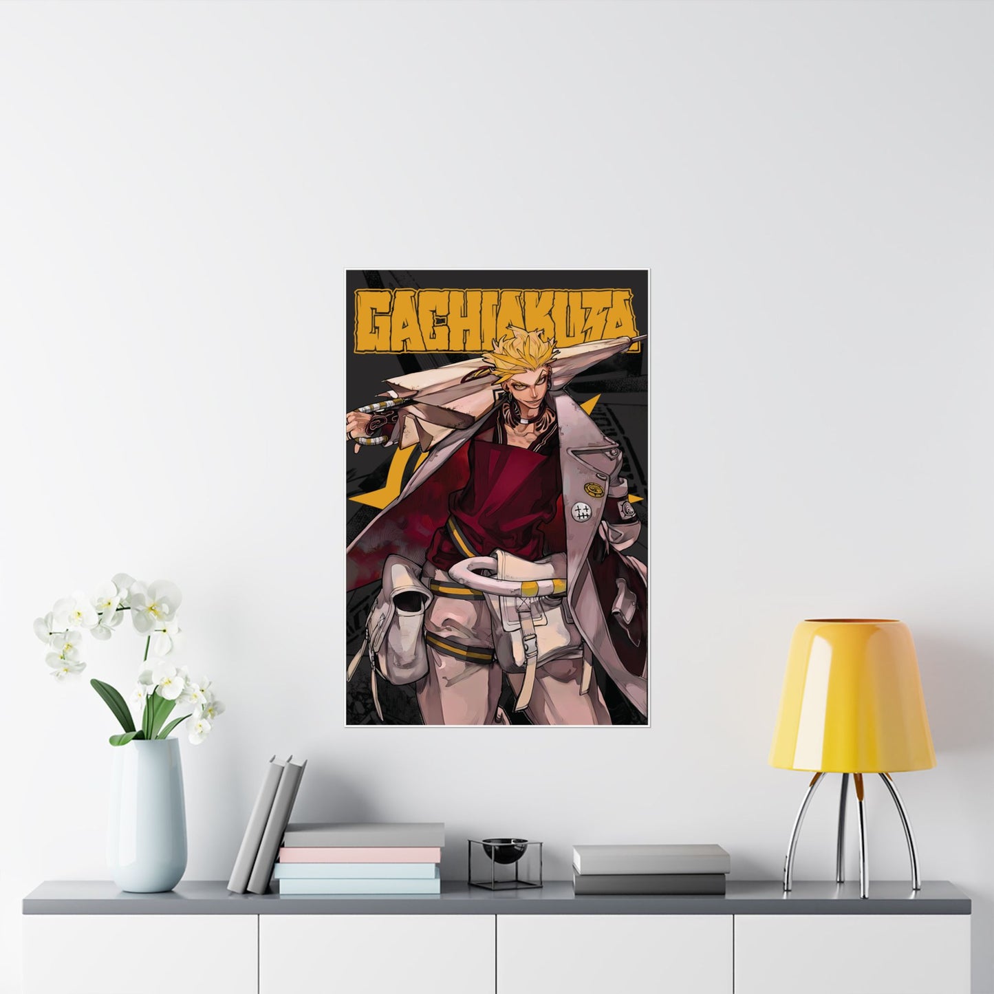Enjin II Matte Vertical Poster | Anime-Inspired Wall Art