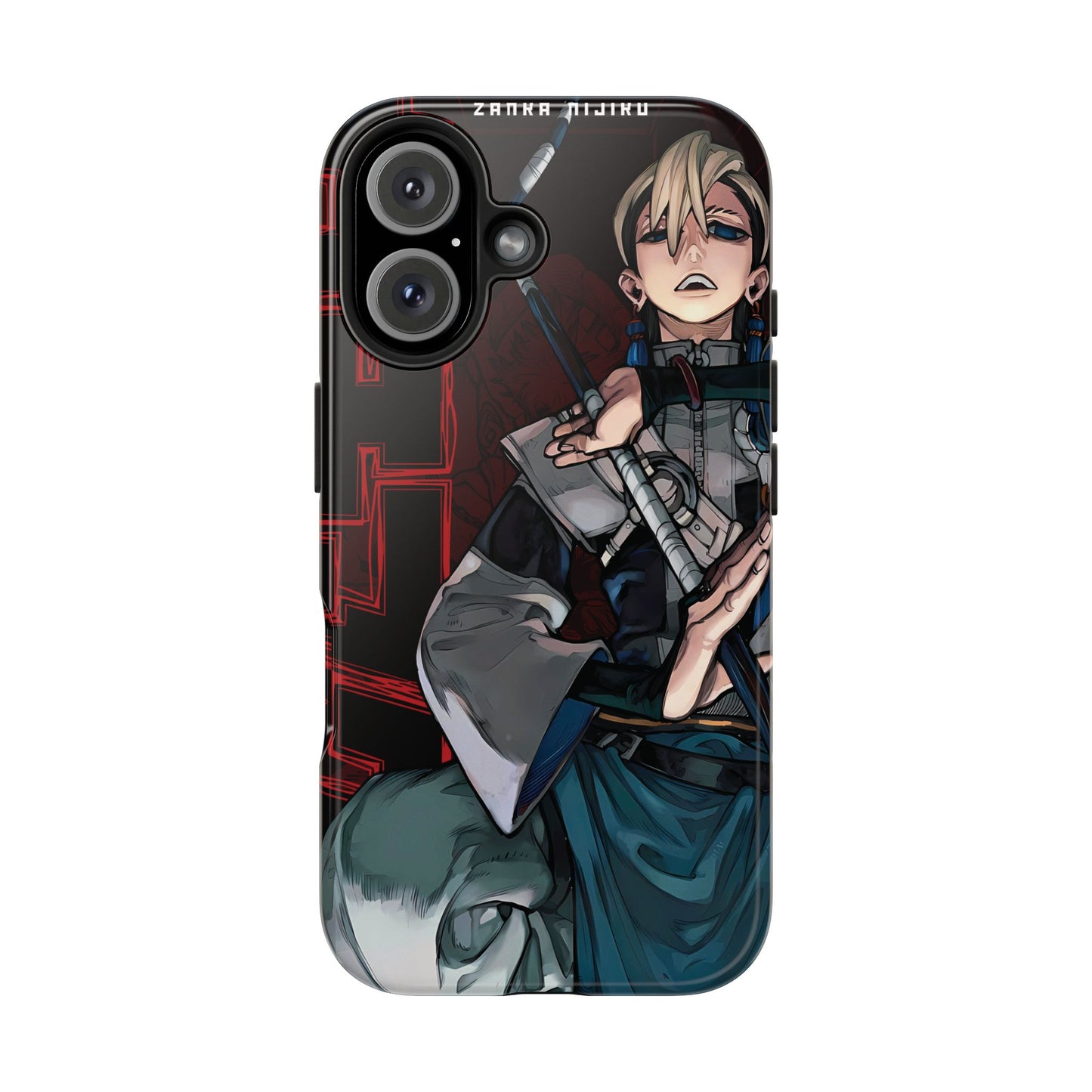 Zanka Nijiku Personalizable Double Layered Phone Case | Anime-Inspired Protective Case for IPhone & Samsung