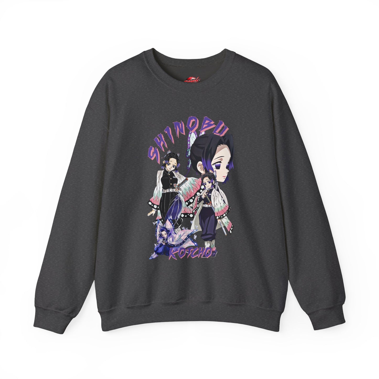 Shinobu Kocho Insect Hashira Crewneck | Anime-Inspired Streetwear